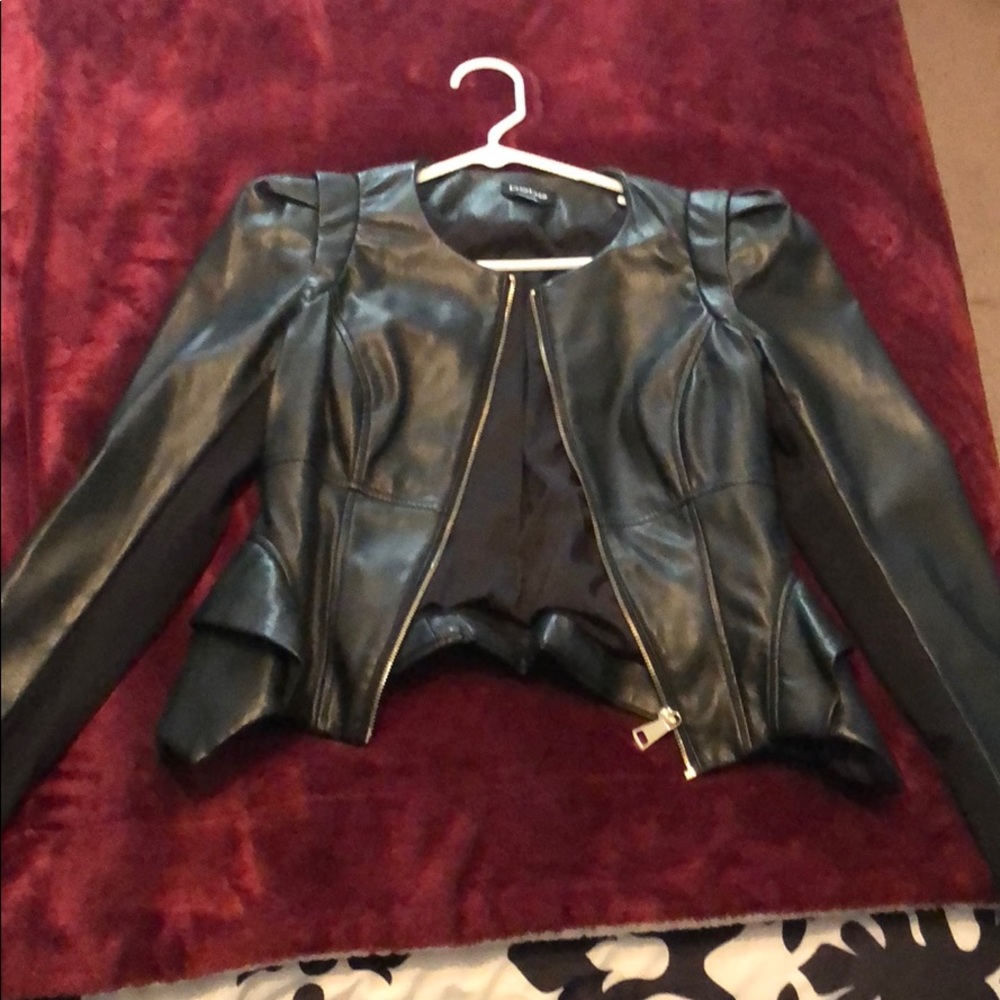 Leather Bebe Jacket